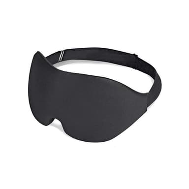 3D-nukanaamio tarvikkeineen Musta