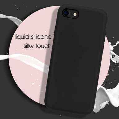 iPhone 7/8/SE erittäin iskunkestävä kuori - musta