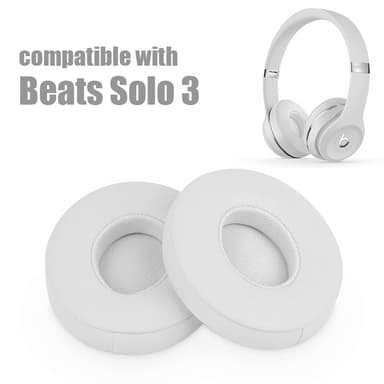 Beats Solo 3 korvatyynyt Valkoinen