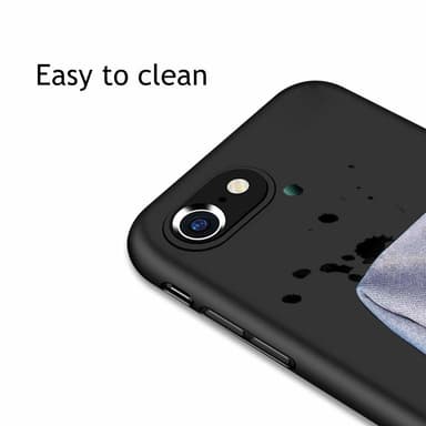iPhone 7/8/SE erittäin iskunkestävä kuori - musta