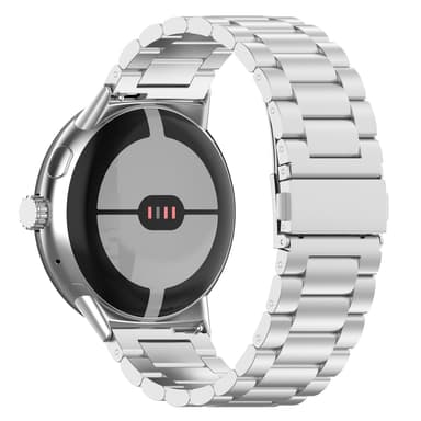Ruostumattomasta teräksestä valmistettu kellohihna Google Pixel Watch 3:lle Hopea 41 mm
