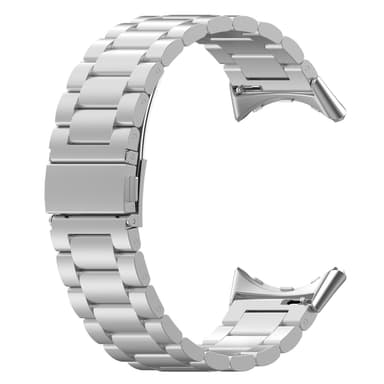 Ruostumattomasta teräksestä valmistettu kellohihna Google Pixel Watch 3:lle Hopea 41 mm