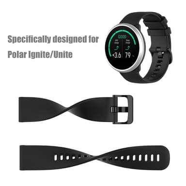 Polar Ignite/Unite rannekoru silikoni Vaaleanpunainen