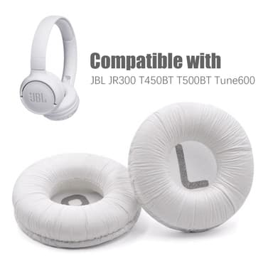 Korvatyynyt JBL JR300 T450BT T500BT Tune600:lle Valkoinen