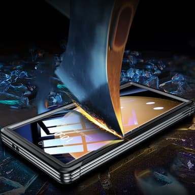 Samsung A55 magneettinen kännykkäkuori Sininen