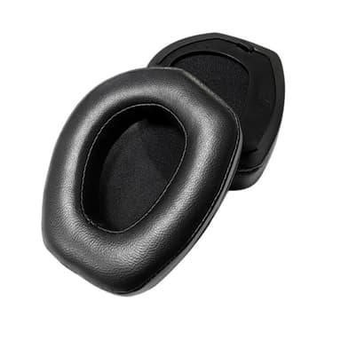 Lampaannahkaiset nahkaiset korvatyynyt Sennheiser RS165/ HDR175 /185 /195 1 pari Musta