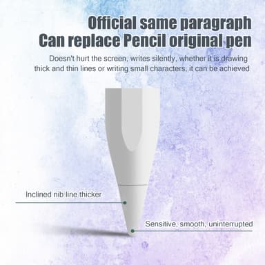 Stylus Pen yhteensopiva iPad 2018-2023 -sarjan kanssa Valkoinen