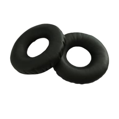 1 pari flanelli korvatyynyt Sennheiser HD25/PC150/PC151/PC155 Musta model 2