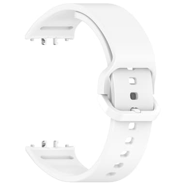 Silikoninen kellohihna Samsung Galaxy Fit 3:lle (SM-R390) Valkoinen