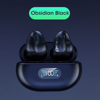 Langattomat avoimet korvakuulokkeet Bluetooth 5.2 Black