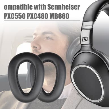 Sennheiser PXC550 MB660 korvatyynyt 1 pari musta