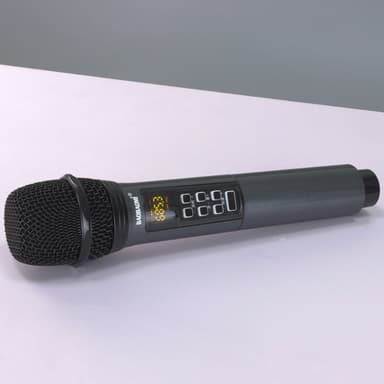 Äänimikrofoni konferenssimikrofoni karaokemikrofoni englanninkielinen versio Musta
