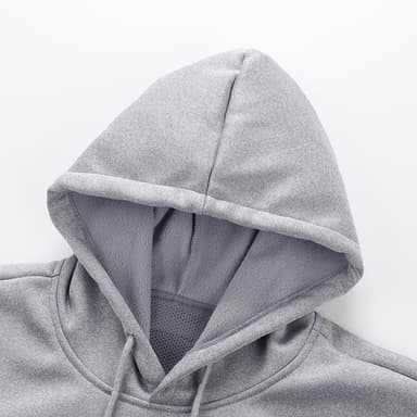 Lämmitetty huppari 5 lämpövyöhykkeellä Harmaa XL
