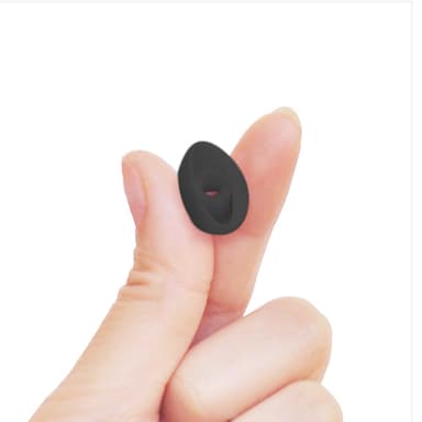 Korvatulpat 3,8 mm Musta