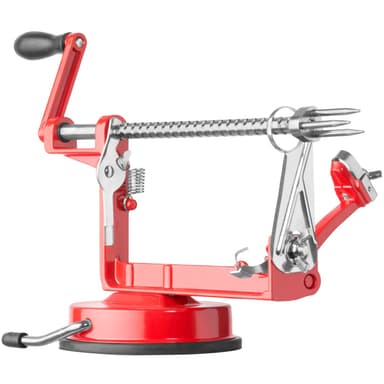 Omenan kuorimakone 3-in-1 - punainen
