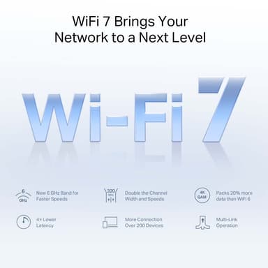 Mercusys Halo H47BE mesh Wifi 7 reititin (2 kpl)
