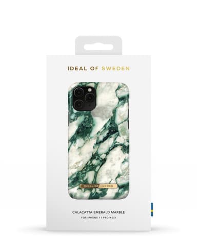 Printed Case iPhone 11P/XS/X Calacatta Emrld Mrb