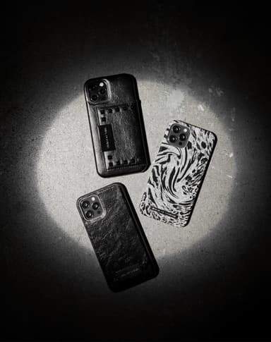 Statement Case iPhone 12 PRO MAX Platinum Black