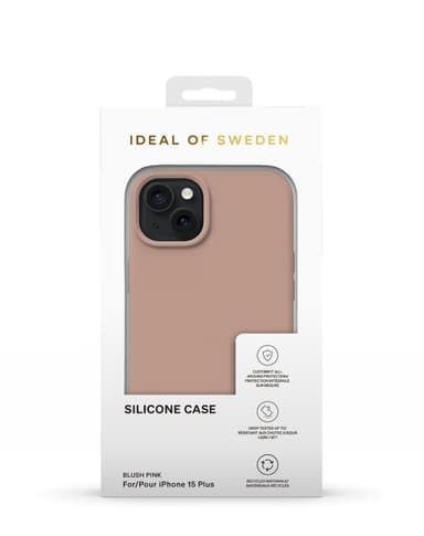 Silicone Case iPhone 15PL Blush Pink