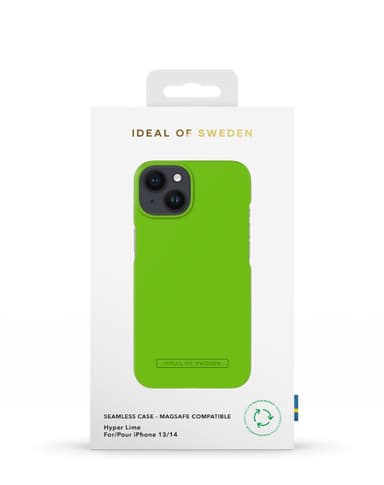 Seamless Case MagSafe iPhone 13/14 Hyper Lime