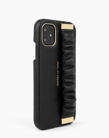 Statement Case iPhone 11/XR Ruffle Noir - Top-Hdl