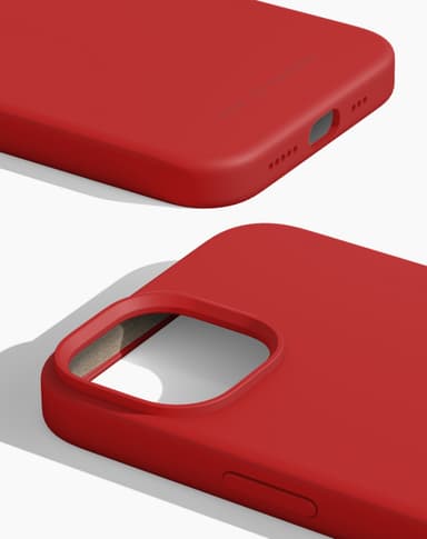 Silicone Case MagSafe iPhone 13/14 Red