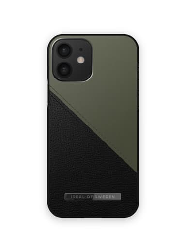 Atelier Case iPhone 12/12P Onyx Black Khaki