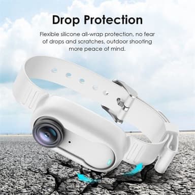 Silikoniranneke Insta360 GO 3 / GO 3S - Valkoinen