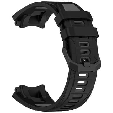 Silikoniranneke Amazfit T-REX 3:lle - Svart/harmaa