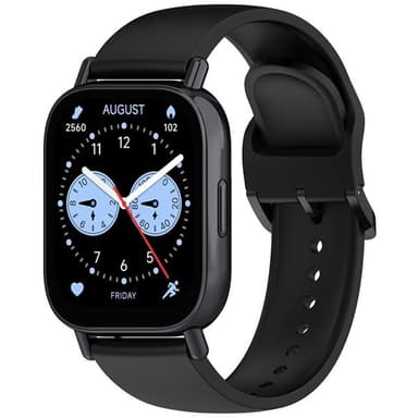 Silikoniranneke Xiaomi Redmi Watch 5 Lite/Active - Svart varten - Svart