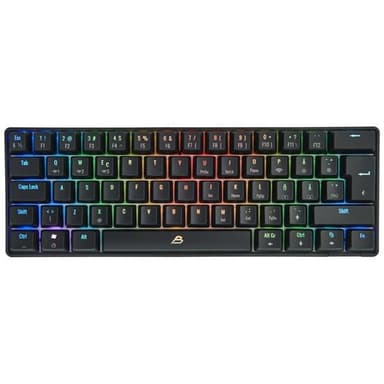 Blackstorm RGB Mech 2 Dual Mode 60% pelinäppäimistö - musta