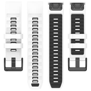 Silikoniranneke Garmin Fenix 8 51mm - Valkoinen - Valkoinen