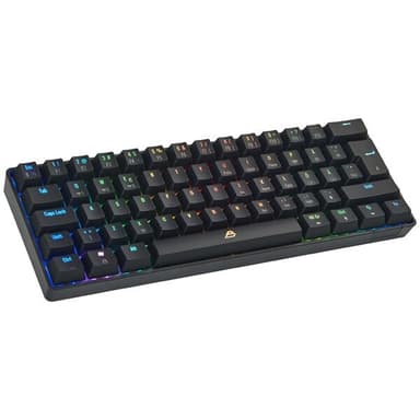Blackstorm RGB Mech 2 Dual Mode 60% pelinäppäimistö - musta