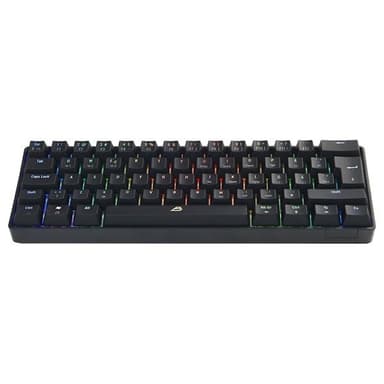 Blackstorm RGB Mech 2 Dual Mode 60% pelinäppäimistö - musta
