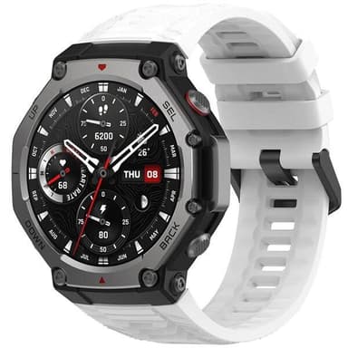 Silikoniranneke Amazfit T-REX 3 - Valkoinen