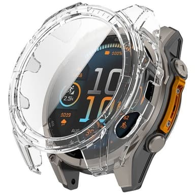 Suojakuori näytön suojakalvolla Garmin Fenix 8 47mm varten