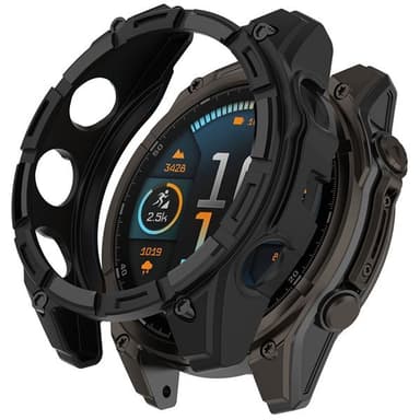 Suojakuori näytön suojakalvolla Garmin Fenix 8 51mm - Svart