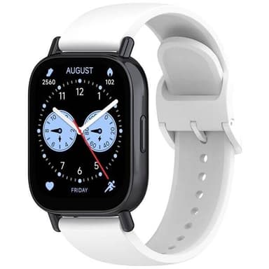 Silikoniranneke Xiaomi Redmi Watch 5 Lite/Active - Valkoinen