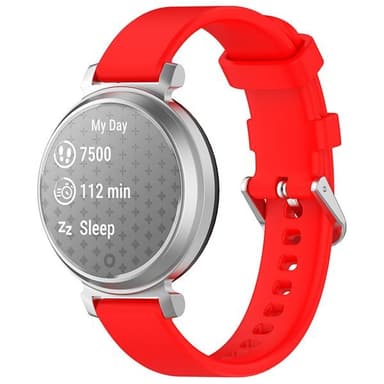 Silikoniranneke Garmin Lily 2 / Lily 2 Active - punainen
