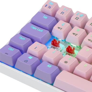 Blackstorm RGB Mech 2 Dual Mode 60% pelinäppäimistö Outemu Red mekaanisilla kytkimillä varustettuna