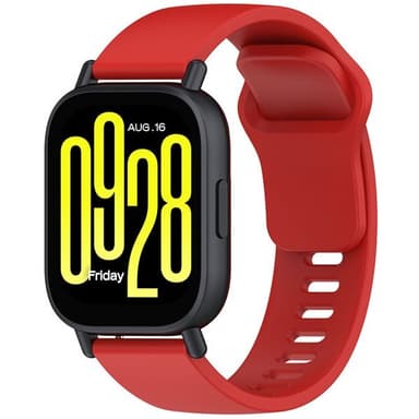 Silikoniranneke Xiaomi Redmi Watch 5 Lite/Active - punainen
