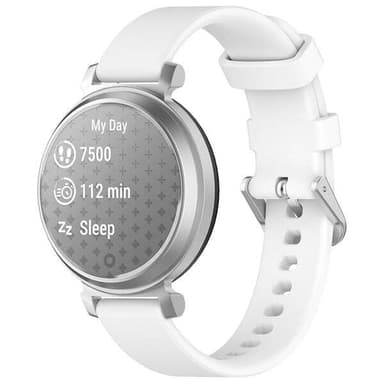 Silikoniranneke Garmin Lily 2 / Lily 2 Active - Valkoinen - Silikoniranneke Garmin Lily 2 / Lily 2 Active - valkoinen