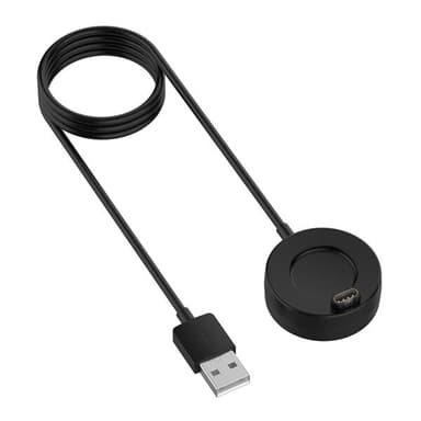 Latausteline garmin fenix 8:lle, jossa on usb-levyjalusta ja 1 metrin kaapeli