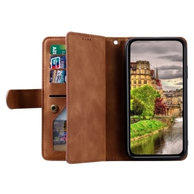Xiaomi 14T Pro Kuori Vetoketjutaskulla ja 9 Korttipaikalla
