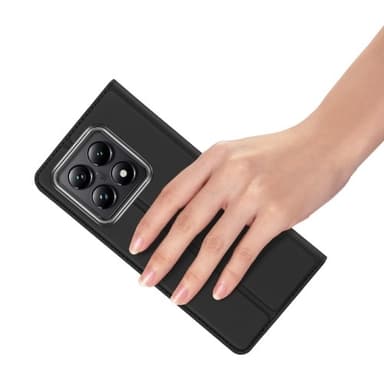 DUX DUCIS Skin Pro -sarjan kotelo korttipaikalla Xiaomi 14T Pro - Musta