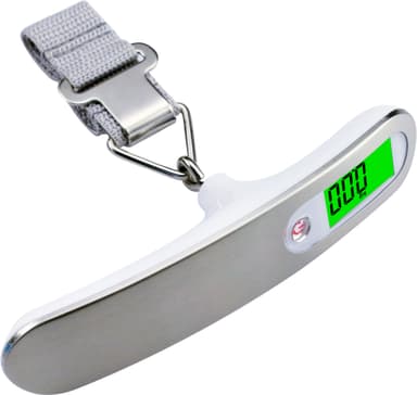 Digitaalinen matkatavaravaaka koukkuhihnalla 50kg
