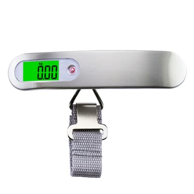 Digitaalinen matkatavaravaaka koukkuhihnalla 50kg