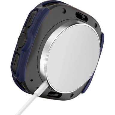 47 mm erittäin ohut läpikuultava kotelo Samsung Galaxy Watch 7:lle Musta
