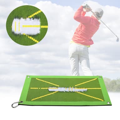 Golfharjoitusmatto swingin harjoitteluun 25x50 cm