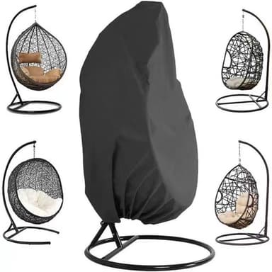 Patio Swing tuolinpäällinen, veden- ja tuulenpitävä päällinen ulkokalusteisiin S